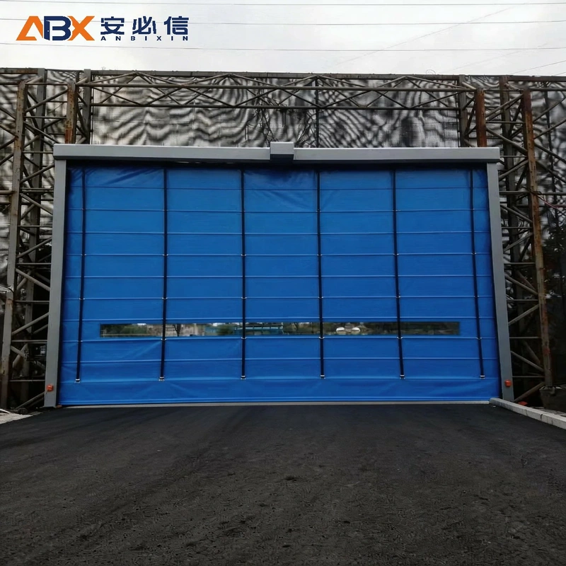 营口市软帘堆积门
